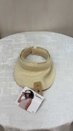 کلاه نقاب دار زنانه کرمی برند I Am