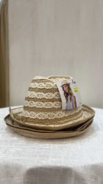 کلاه حصیری چند رنگ برند I Am